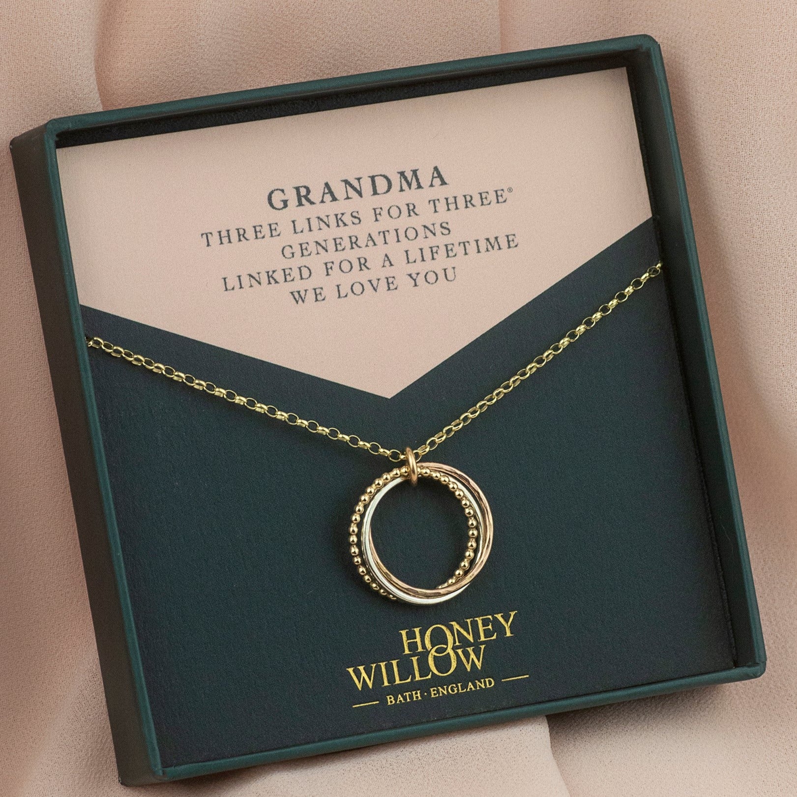 3 Generations Necklace | Gift for Daughter Mother Granddaughter – ANNABEL  JEWELLERY