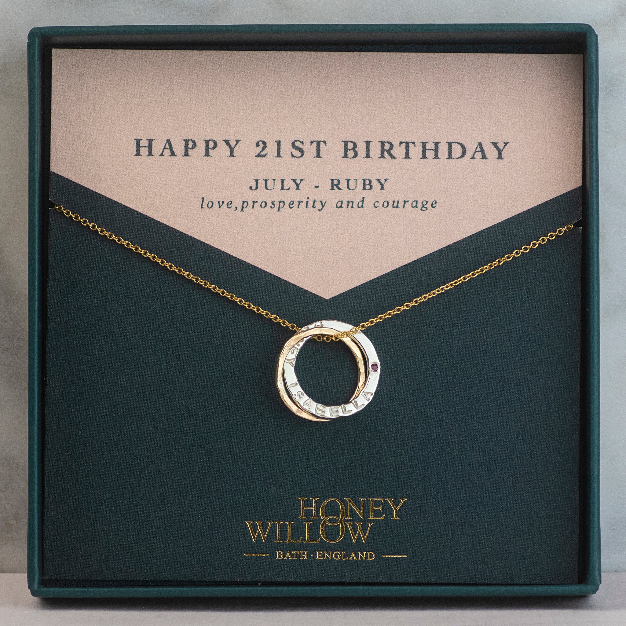 Jewelry 21st deals birthday gift