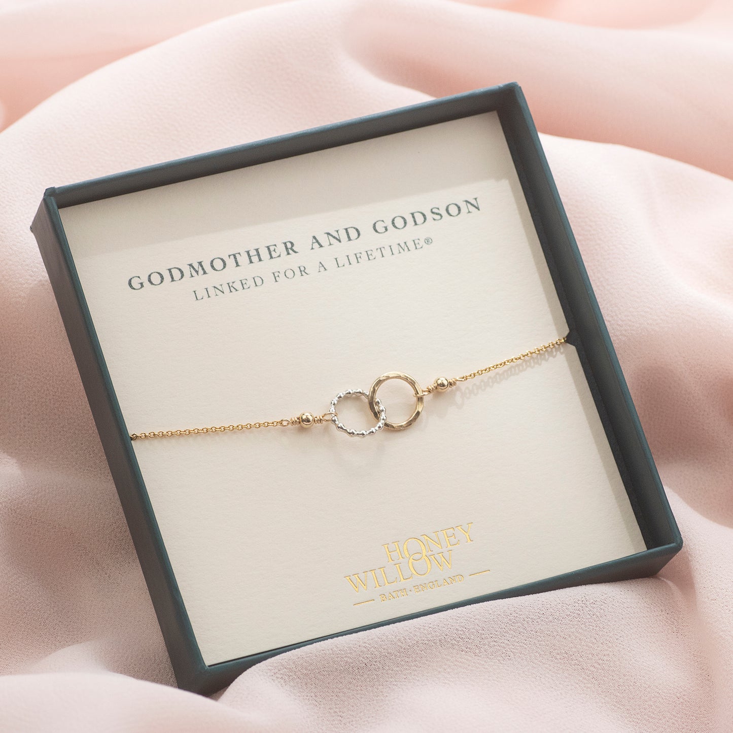 Gift for Godmother from Godson - Love Link Bracelet