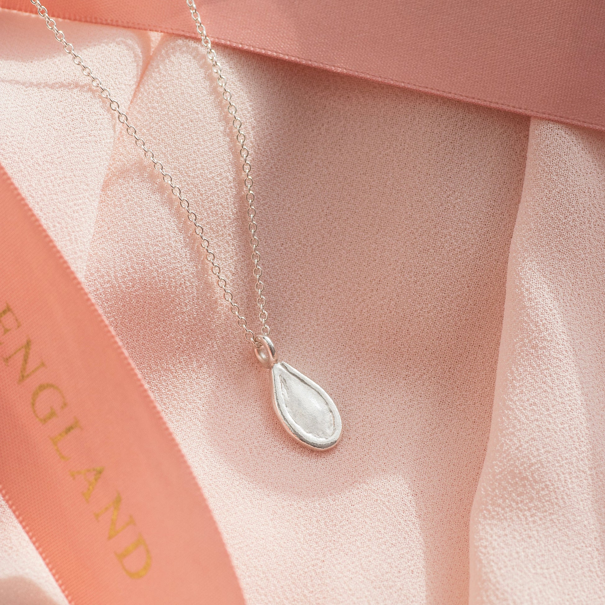 Graduation Gift - Silver Seed Necklace