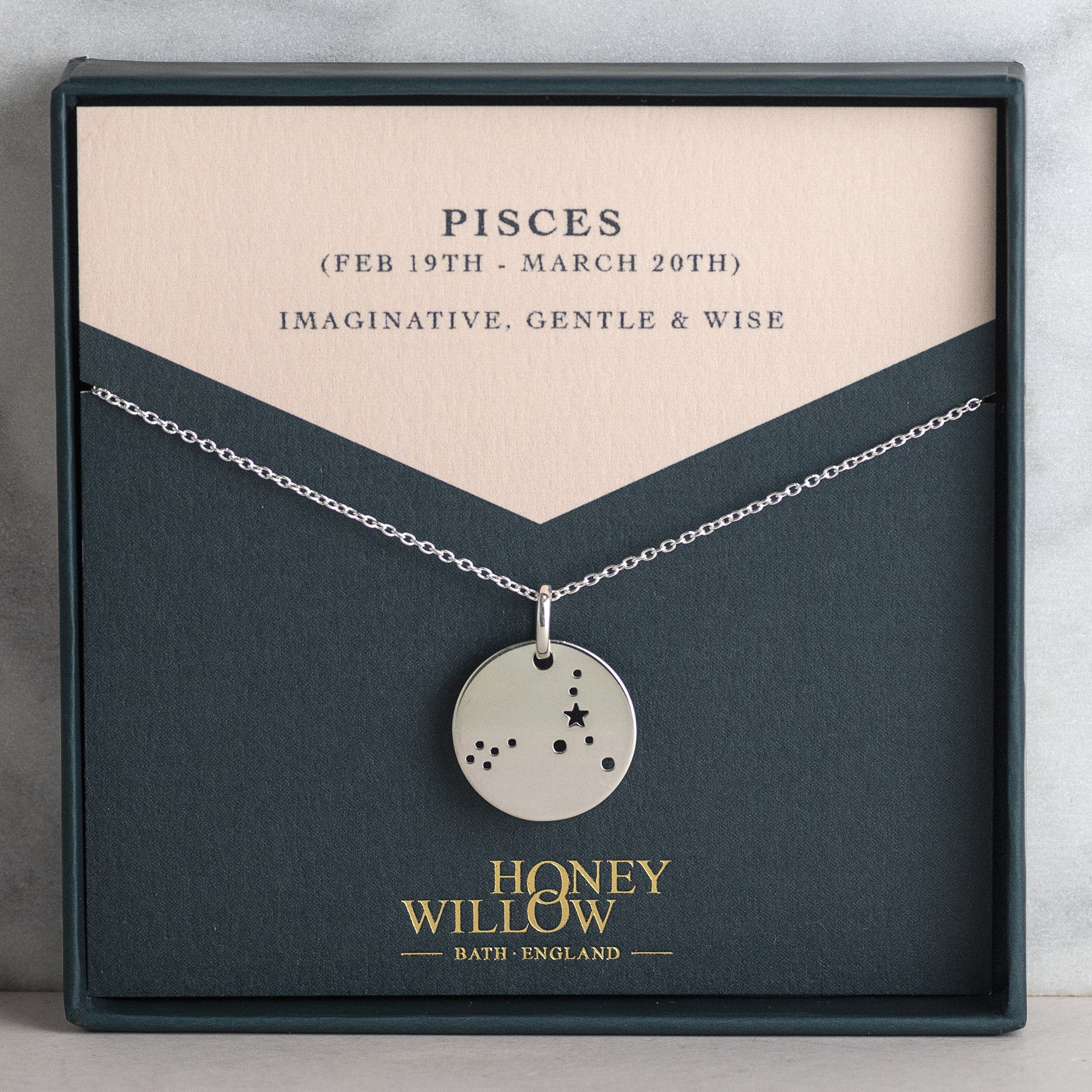 Pisces star clearance constellation necklace