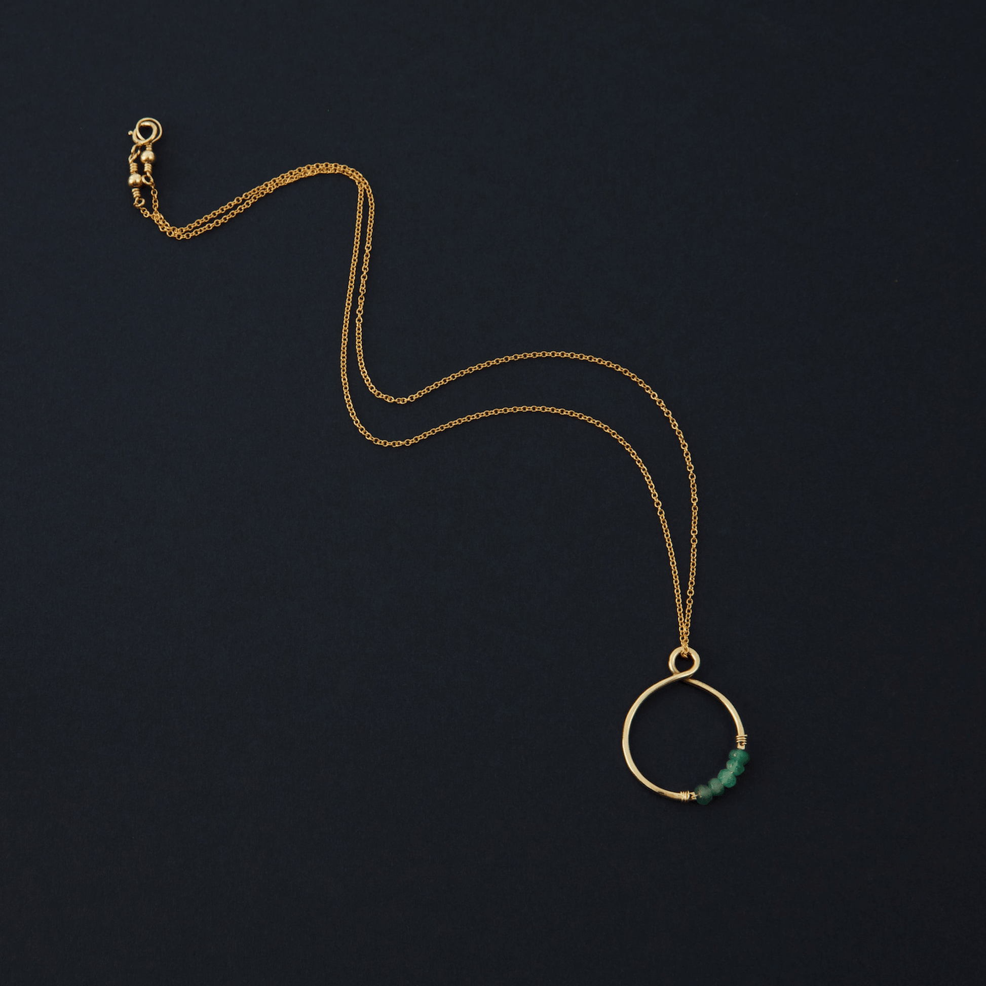 Infinity Birthstone Necklace