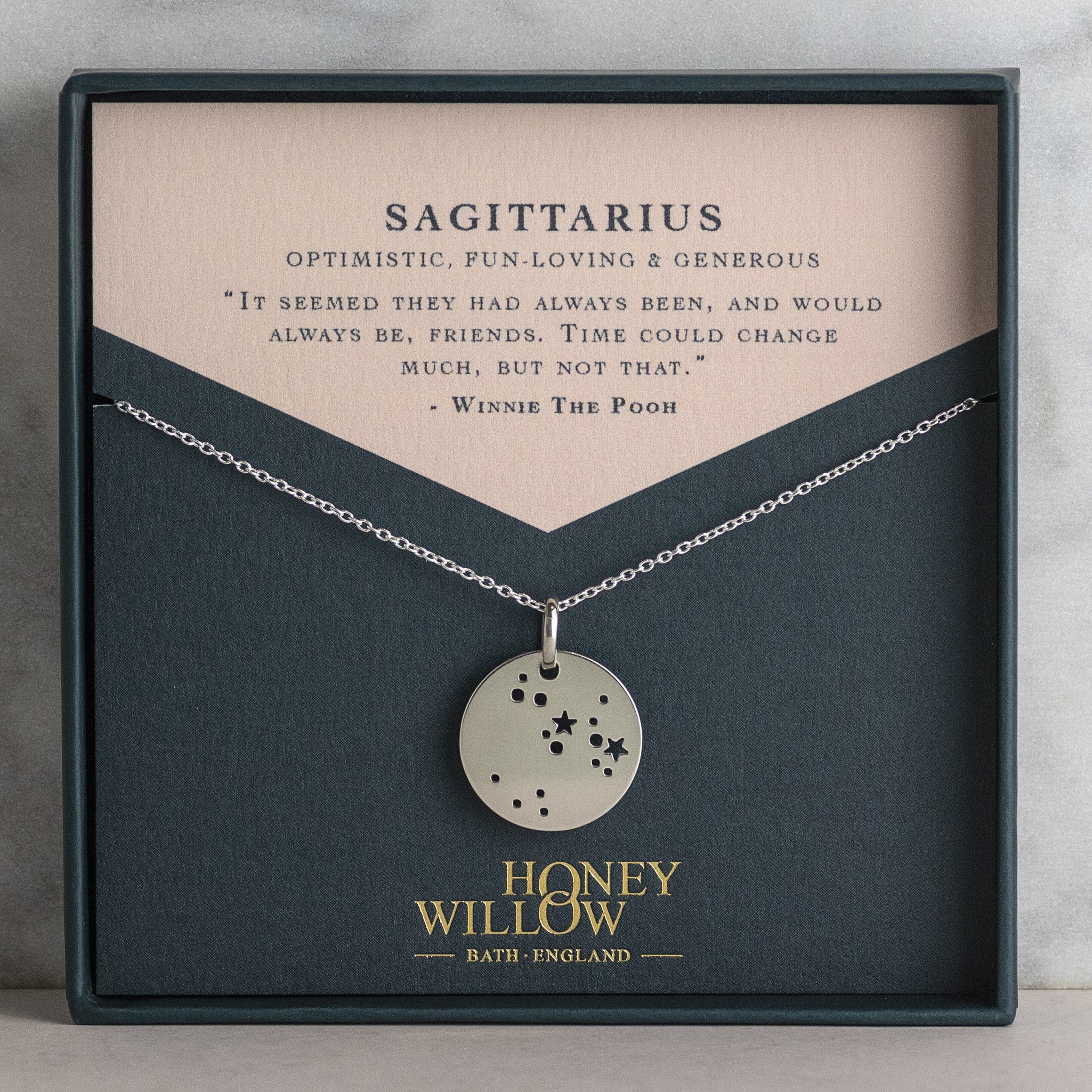 Sagittarius store constellation pendant