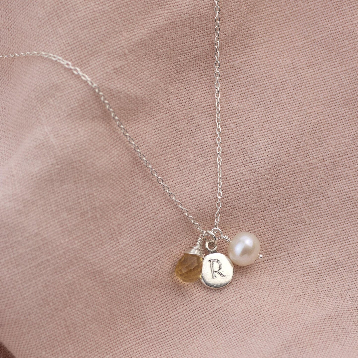 Personalised 16th Birthday Birthstone Necklace