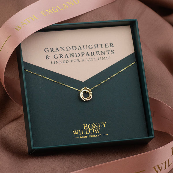 Grandmother Gift | To My Grandmother Necklace Grandparents Day Birthda –  ByDanielsDesigns