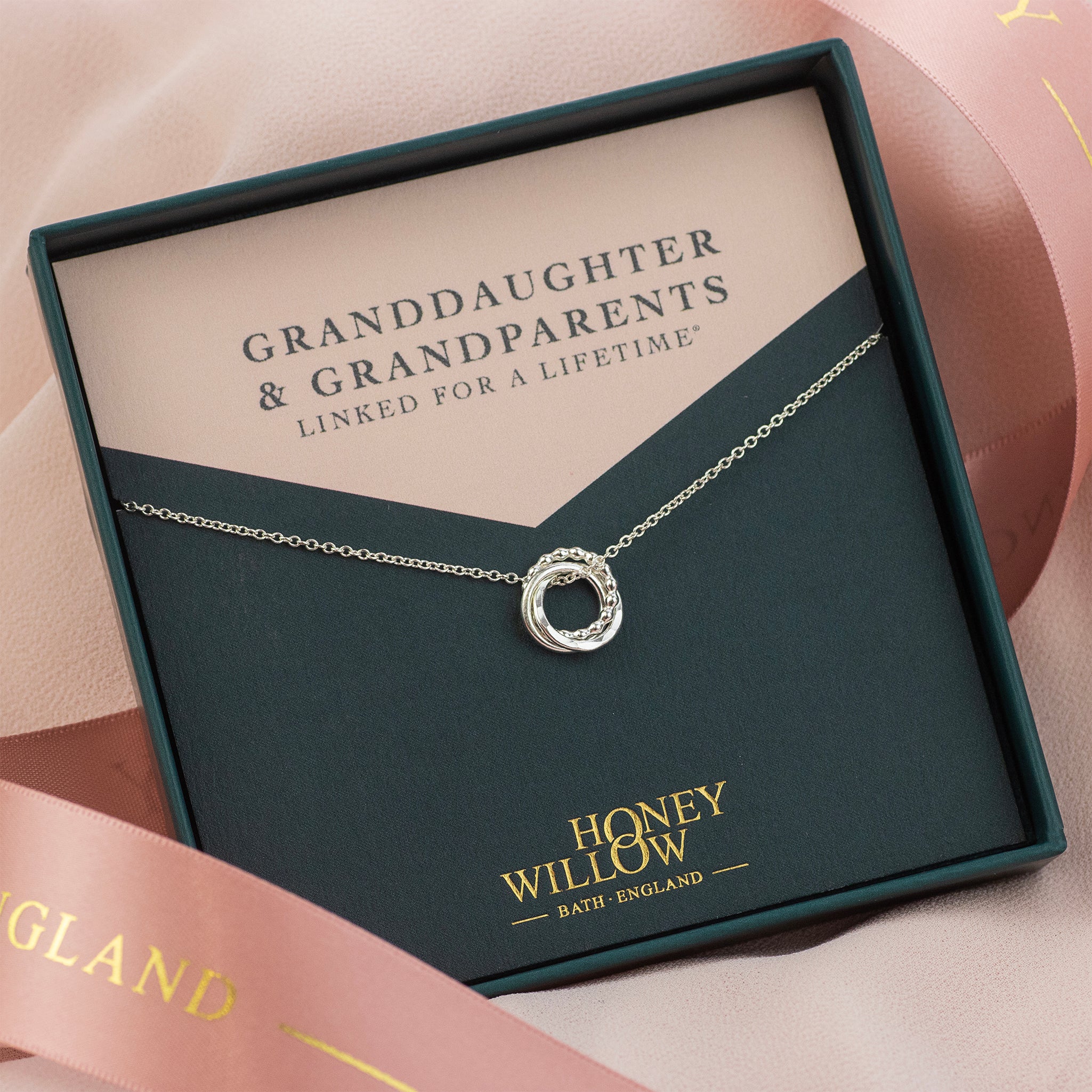 Granddaughter Necklace,To Our Granddaughter Gift, Gift For Granddaught –  Rakva