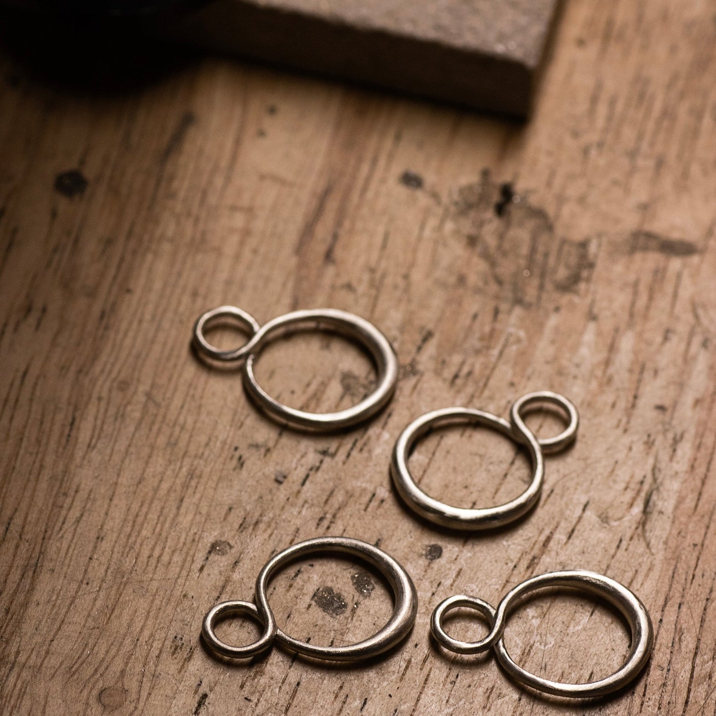Petite Infinity Earrings - Silver