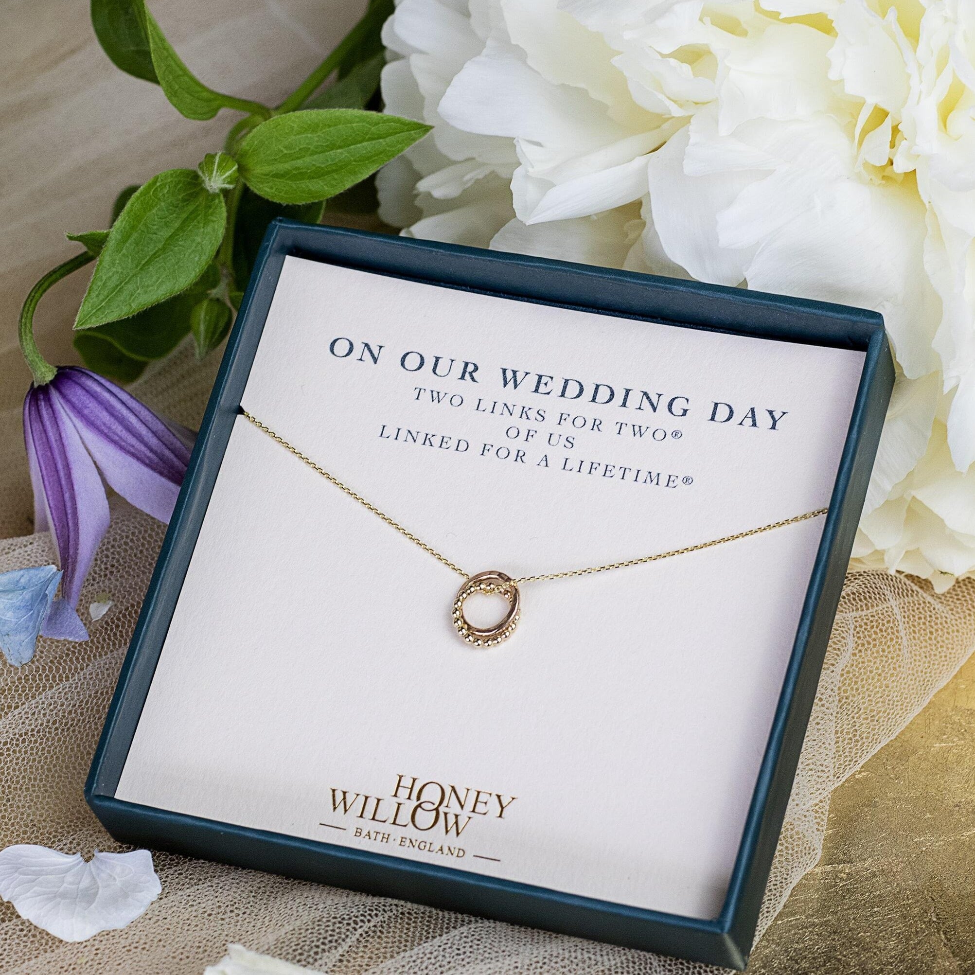 Amazon.com: To My Beautiful Bride Gift from Groom, Wedding Day Gift,  Personalized Meaningful Message Card, Custom Bridal Necklace, Future Wife  Present Two Toned Box - Love Knot : Clothing, Shoes & Jewelry